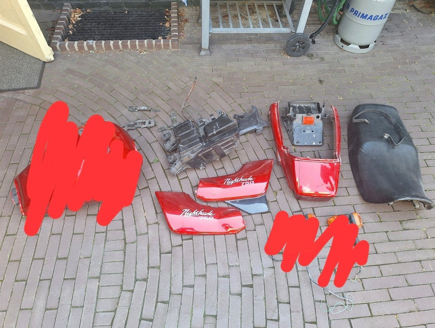 Honda CB750 Nighthawk 1992 motor onderdelen, Ophalen of Verzenden, Gebruikt