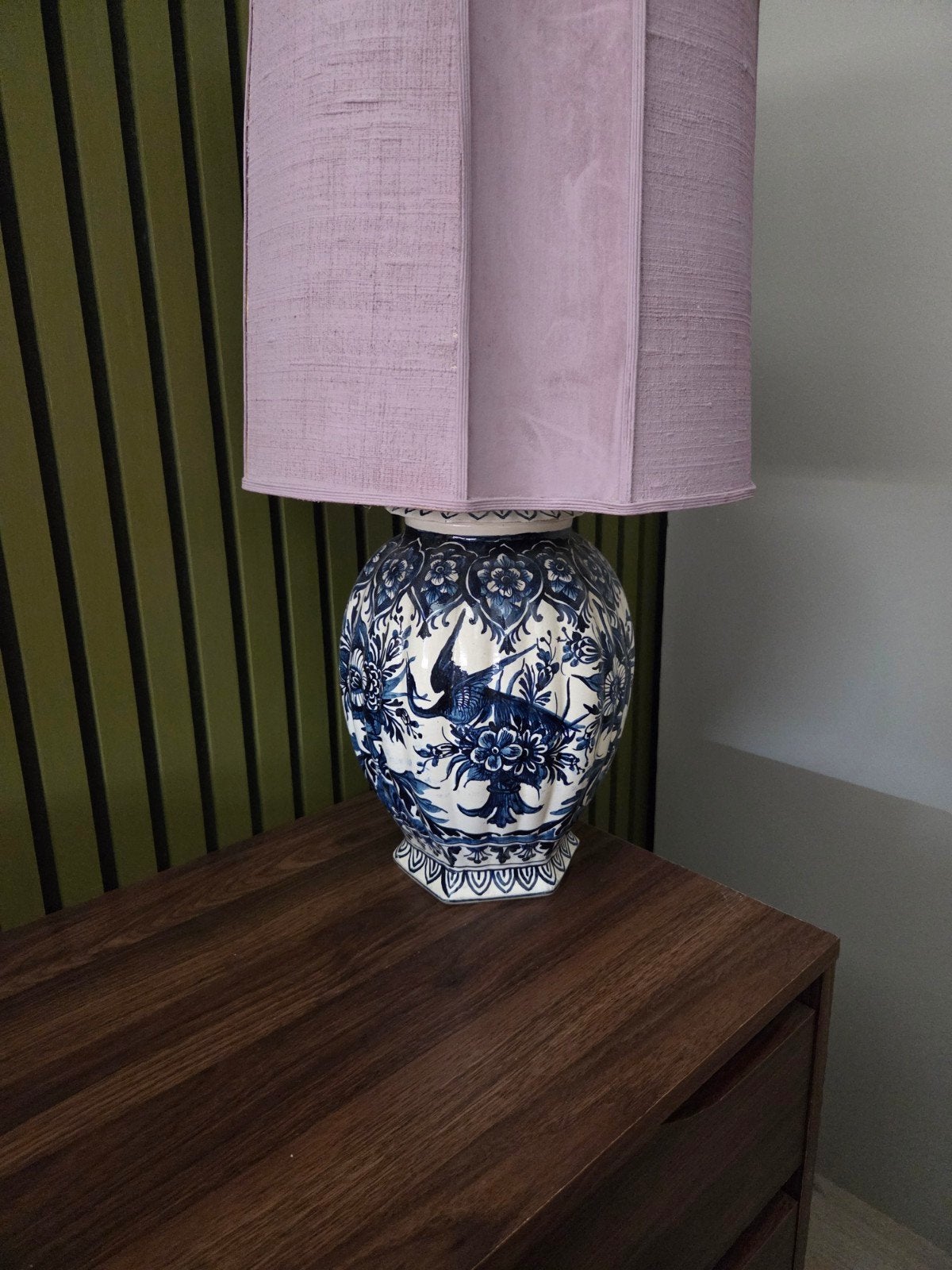 Vintage Lamp, Blauw, Ophalen, Vintage
