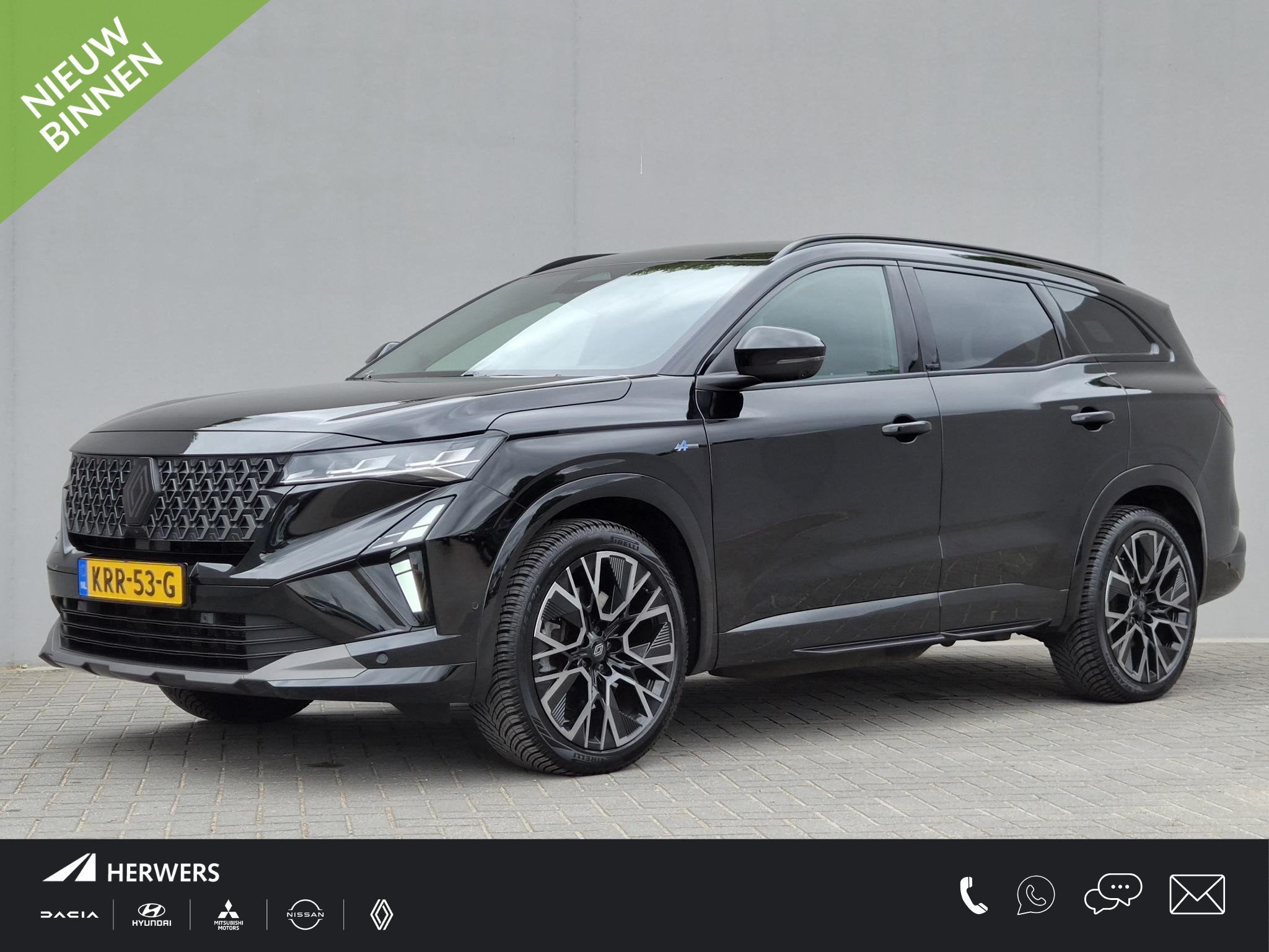 Renault Espace E-Tech full hybrid 200 esprit Alpine 7p / Fab, Auto's, Gebruikt, Euro 6, 1199 cc, 2 kWh