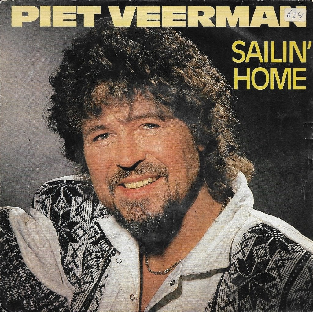 Piet Veerman-Sailin' home, Gebruikt, 7 inch, Pop, Fotohoes