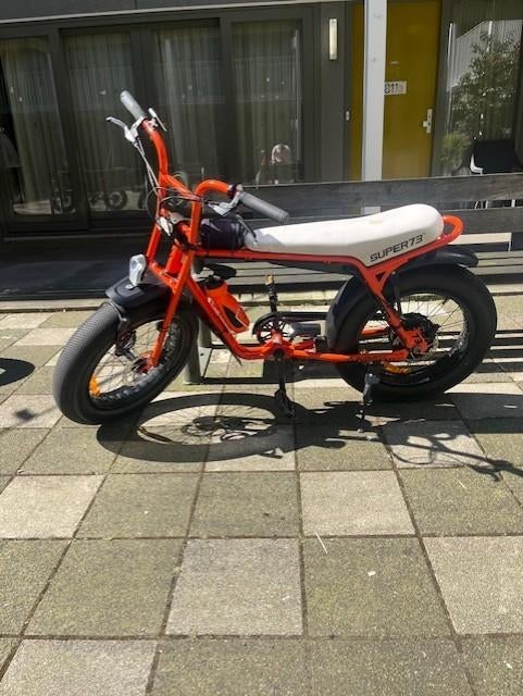oranje fatbike, Ophalen, Gebruikt, Minder dan 30 km per accu, Overige merken
