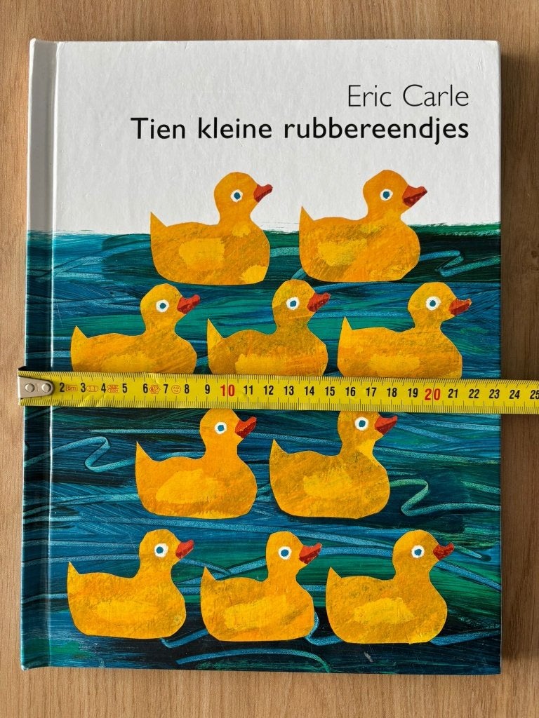 Tien kleine rubbereendjes - Eric Carle zien onderweg, Boeken, Gelezen, Tien kleine rubbereendjes - Eric Carle, Fictie algemeen