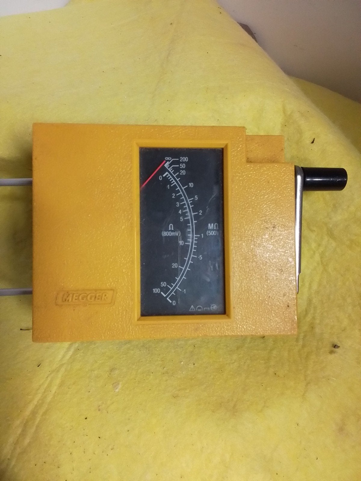 15500) MEGGER WM5 THORN EMI INSTRUMENTS, Ophalen of Verzenden