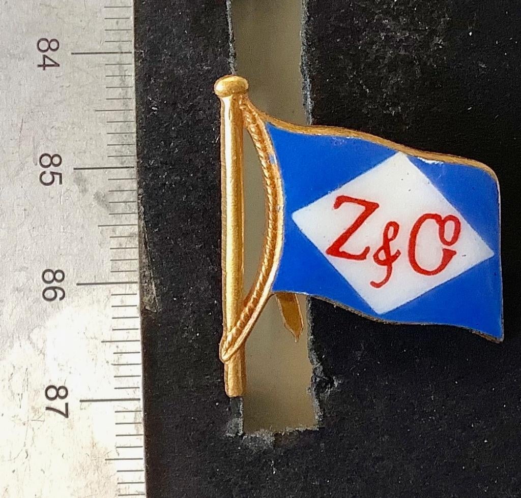 speld, Scheepvaart, Z & Co, Zerssen and Co (S9, Ophalen of Verzenden, Zo goed als nieuw, Transport, Speldje of Pin