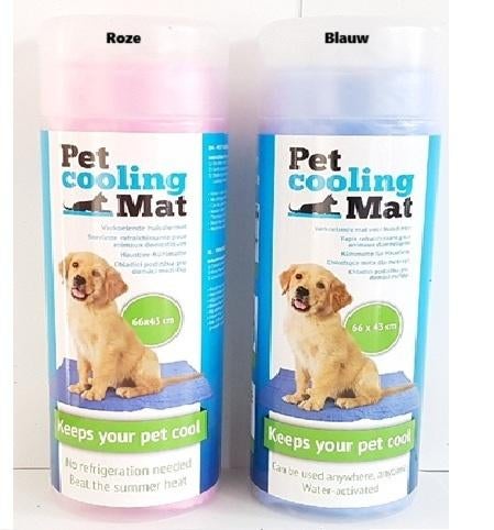 Koelmat Coolmat voor je huisdier 2 kleuren, Dieren en Toebehoren, Verzenden, Nieuw