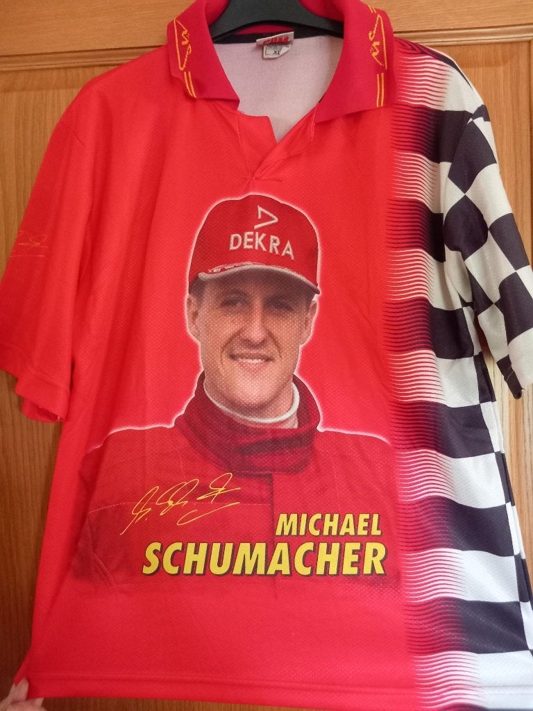 Polo shirt poloshirt Michael Schumacher collection F1 XL, Verzamelen, Ophalen of Verzenden, Zo goed als nieuw, Formule 1