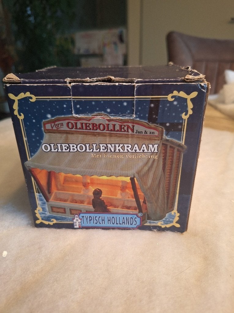 Kerstdorp Typisch Hollands Oliebollenkraam, Diversen, Ophalen of Verzenden, Zo goed als nieuw