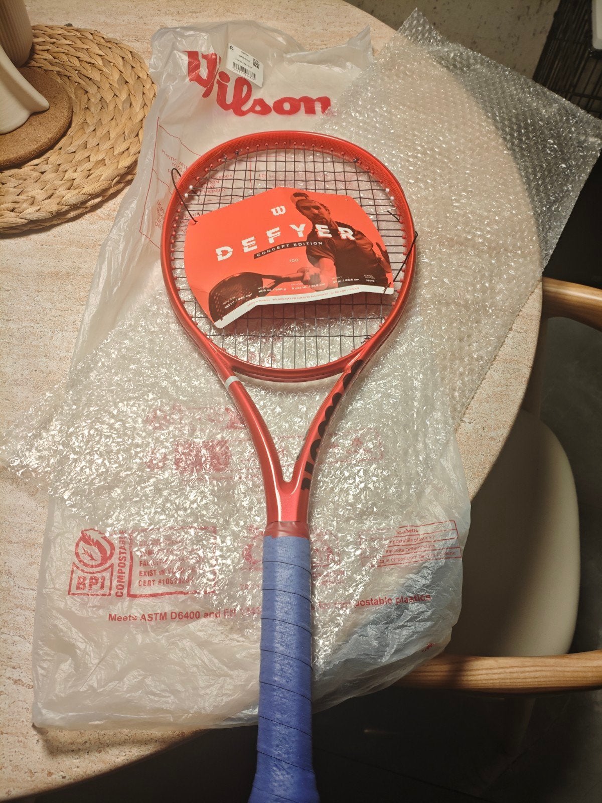 wilson defyer 98 L3, Ophalen of Verzenden, Racket, Wilson, L3
