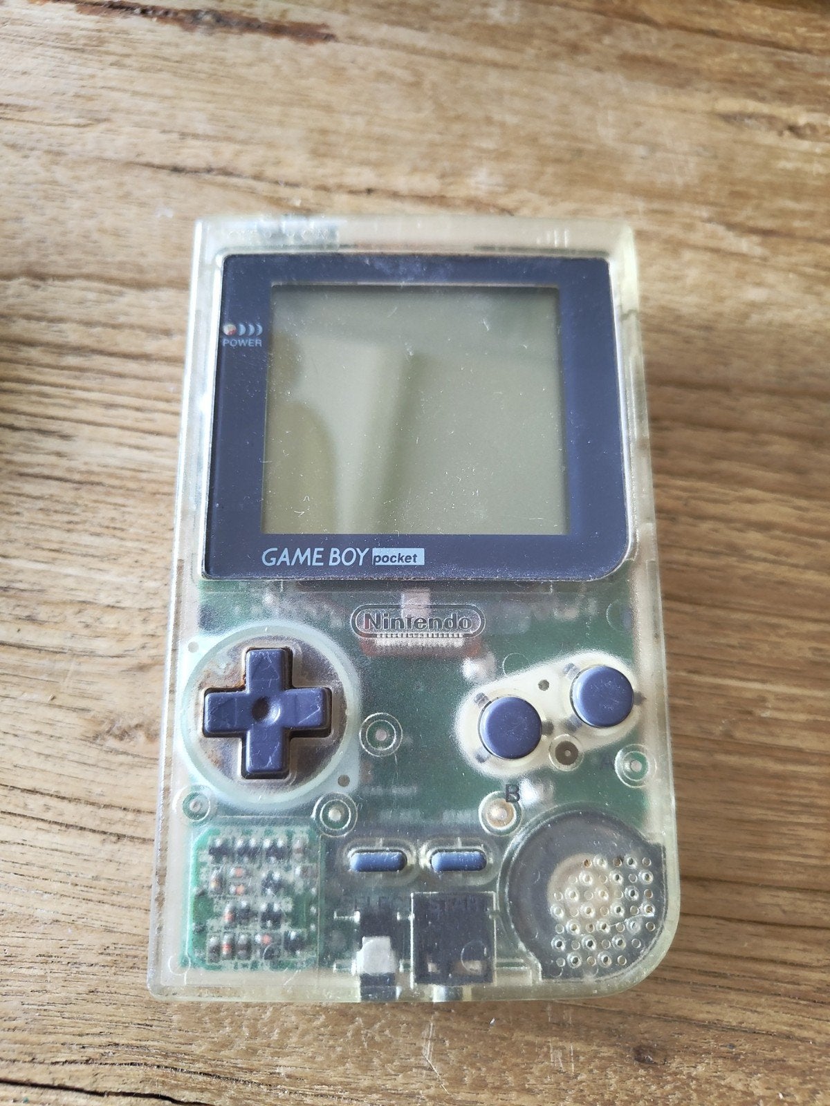 Gameboy Pocket Transparant - Batterijklepje ontbreekt, 1 speler, Ophalen of Verzenden, Vanaf 7 jaar