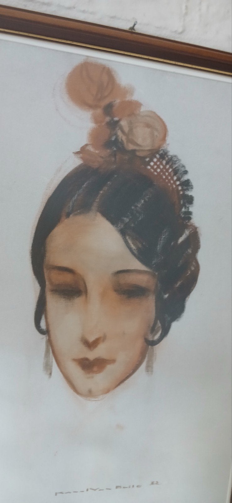 Karel van Belle origineel uit 1932, Antiek en Kunst, Ophalen of Verzenden