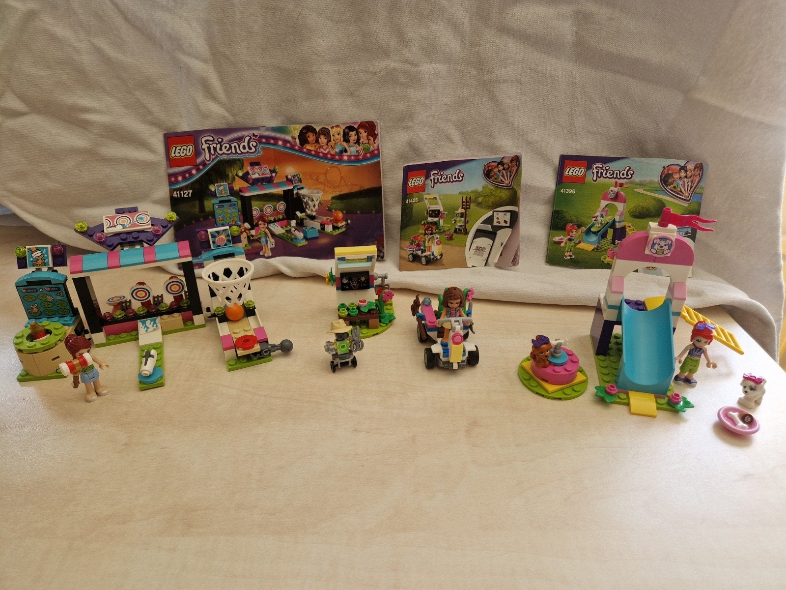 Lego Friends 3sets 41127 41425 41396, Ophalen of Verzenden, Zo goed als nieuw