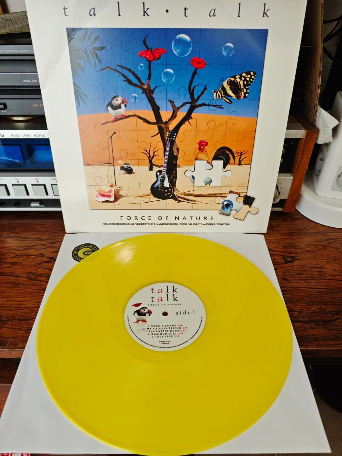 Talk Talk - Force of Nature (Gele LP), LP, Limited edition, Ophalen of Verzenden, Zo goed als nieuw