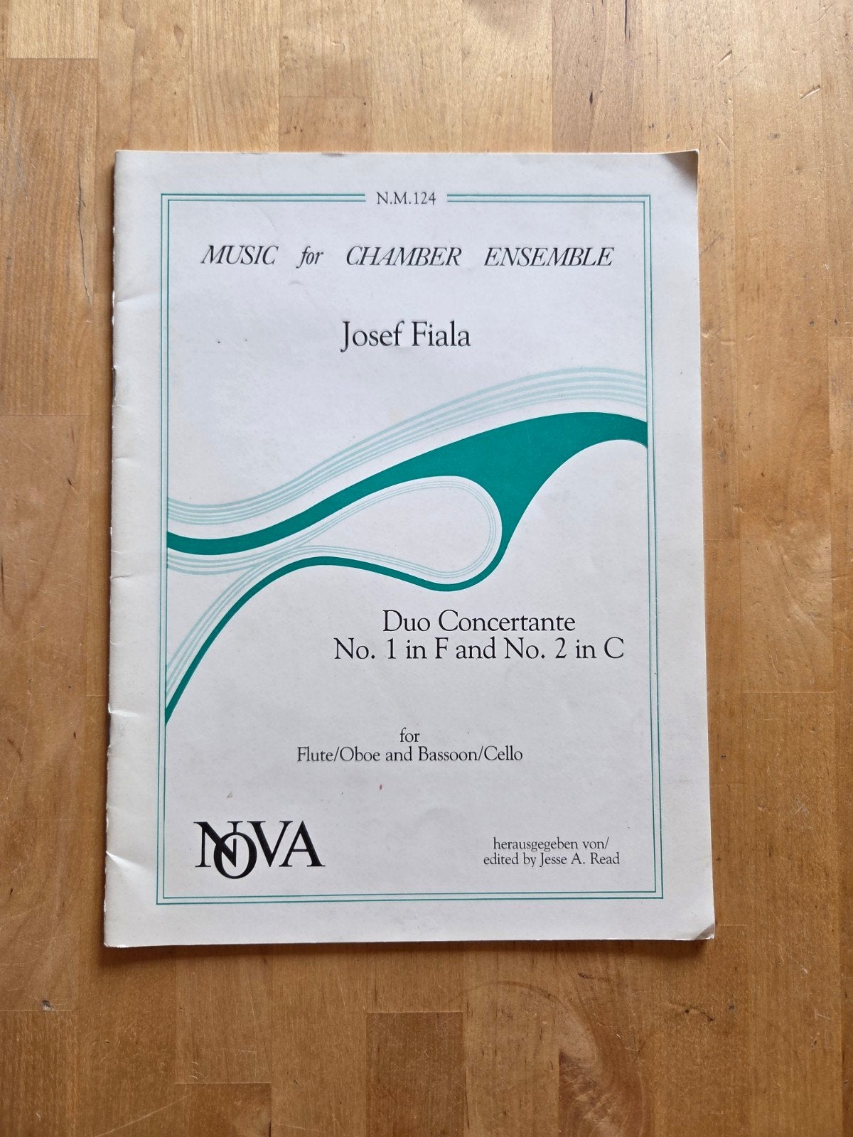 Josef Fiala - Duo Concertante (Fluit/Hobo, Fagot/Cello), Gebruikt, Verzenden, Klassiek, Dwarsfluit of Piccolo