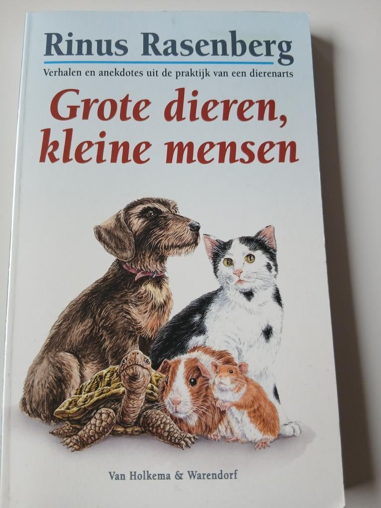 Grote dieren, kleine mensen - Rinus Rasenberg, Ophalen of Verzenden, Gelezen, Honden, Rinus Rasenberg