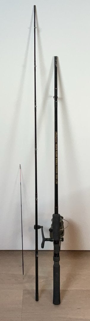 Winkel picker hengel met molen, Watersport en Boten, Ophalen, Gebruikt, Werphengel