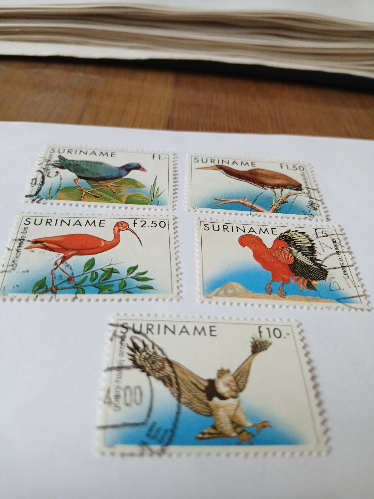 Suriname serie uit 1985 catnr 467/71, Ophalen of Verzenden