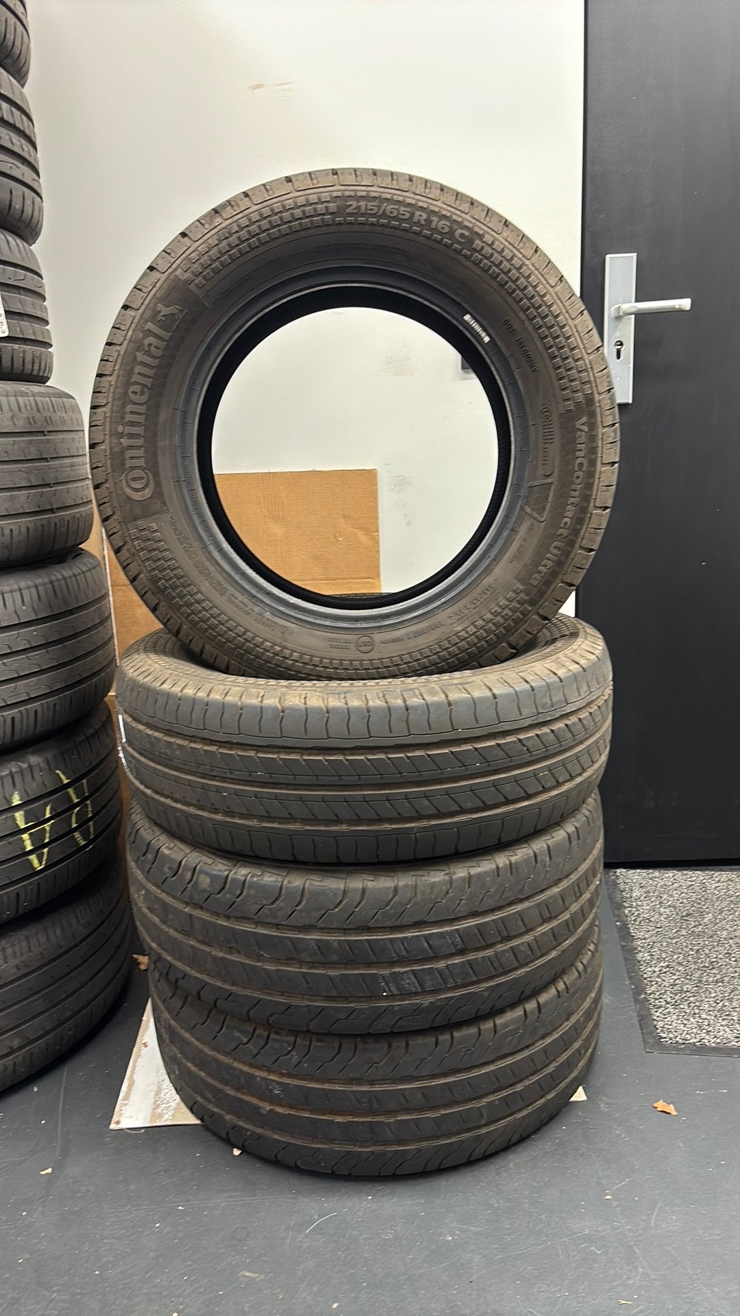 Continental Vanco zomerbanden 215/65r16 109/107T 2x 8 2x 6mm, Ophalen, 16 inch, Band(en), Zomerbanden