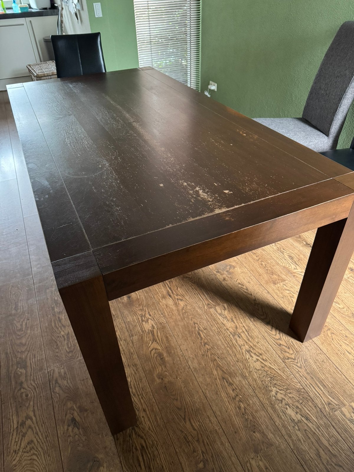 Gratis: eettafel 200x100x78, Ophalen, Gebruikt