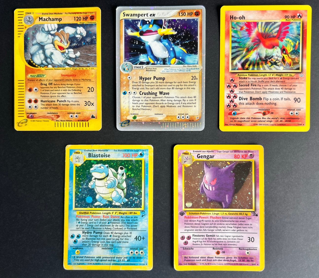 Pokémon Vintage Premium Lot – Skyridge, EX Era & WOTC Holo’s, Ophalen of Verzenden, Gebruikt, Meerdere kaarten, Foil