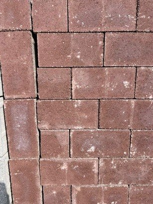 betonklinker 21x10,5x8 retron excellent donker rood strak, Ophalen of Verzenden, Nieuw, Beton, Klinkers