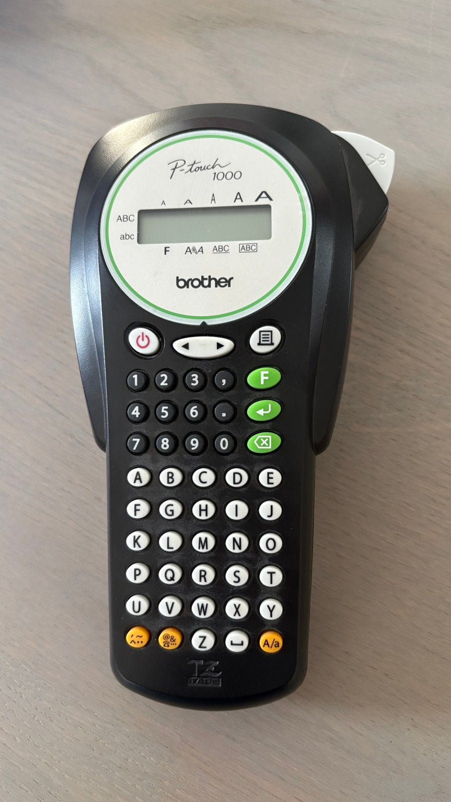 1 Brother P-touch 1000 labelprinter in prima staat. Zgan., Ophalen, Zo goed als nieuw, Brother