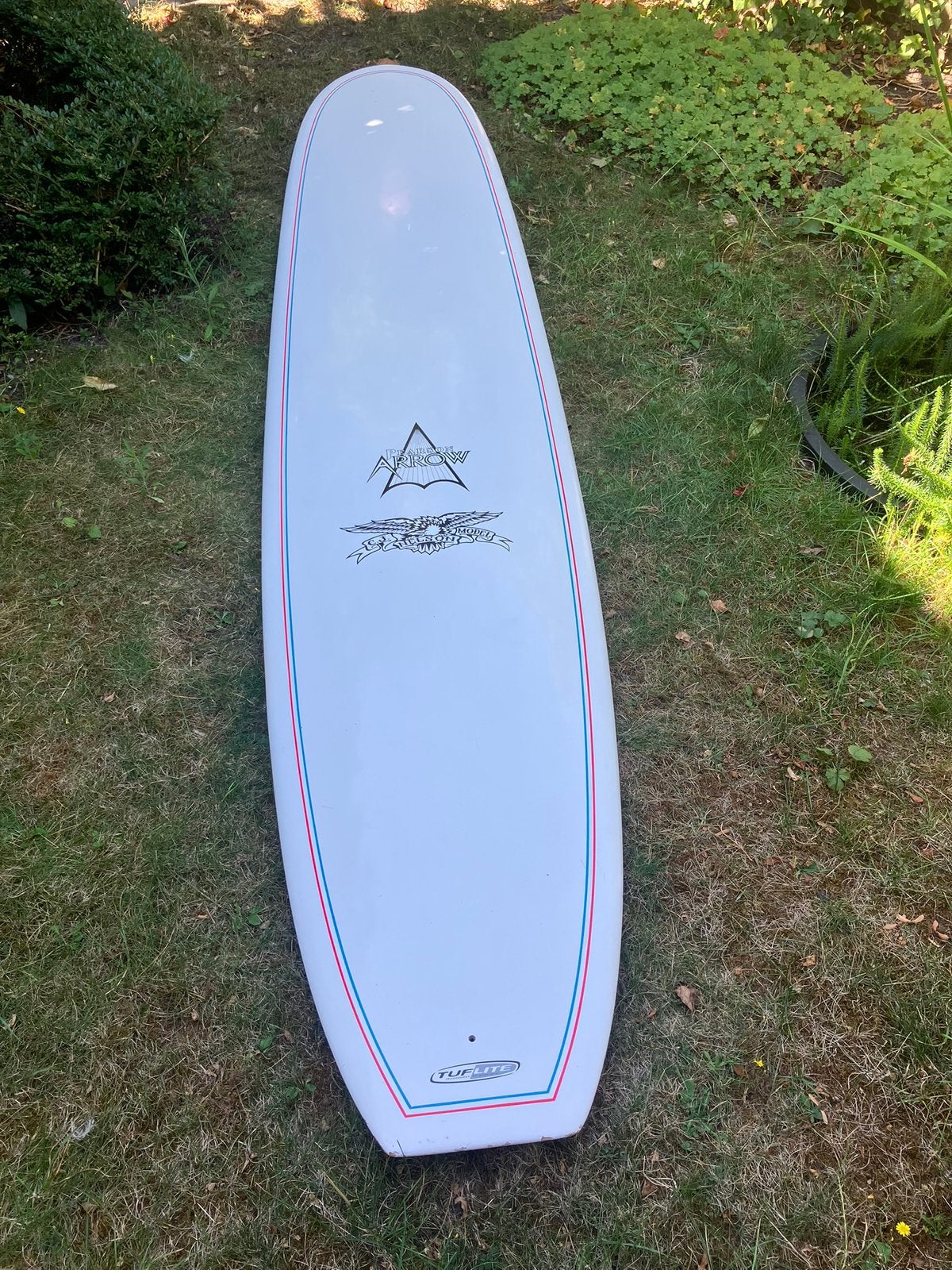 Pearson arrow C.J.  Elson 10’ longboard tuflite, Watersport en Boten, Ophalen, Zo goed als nieuw, Longboard