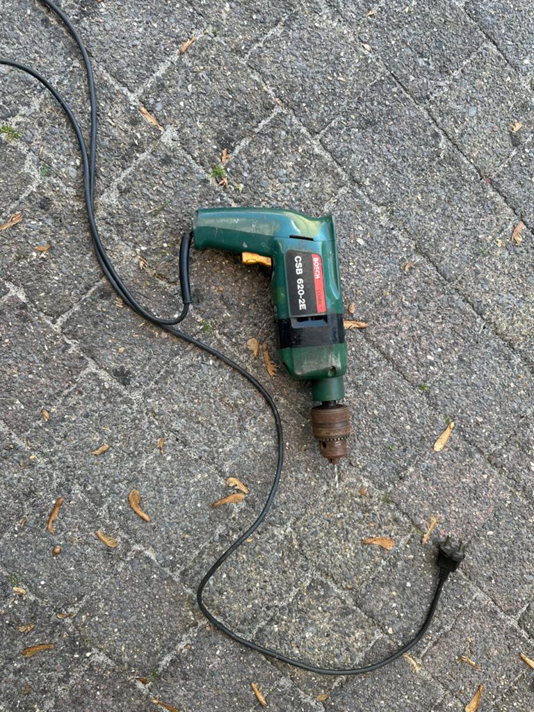 Bosch CSB 620-2E Boormachine - Gebruikt, Boormachine, Ophalen of Verzenden, Klopboormechanisme, Gebruikt