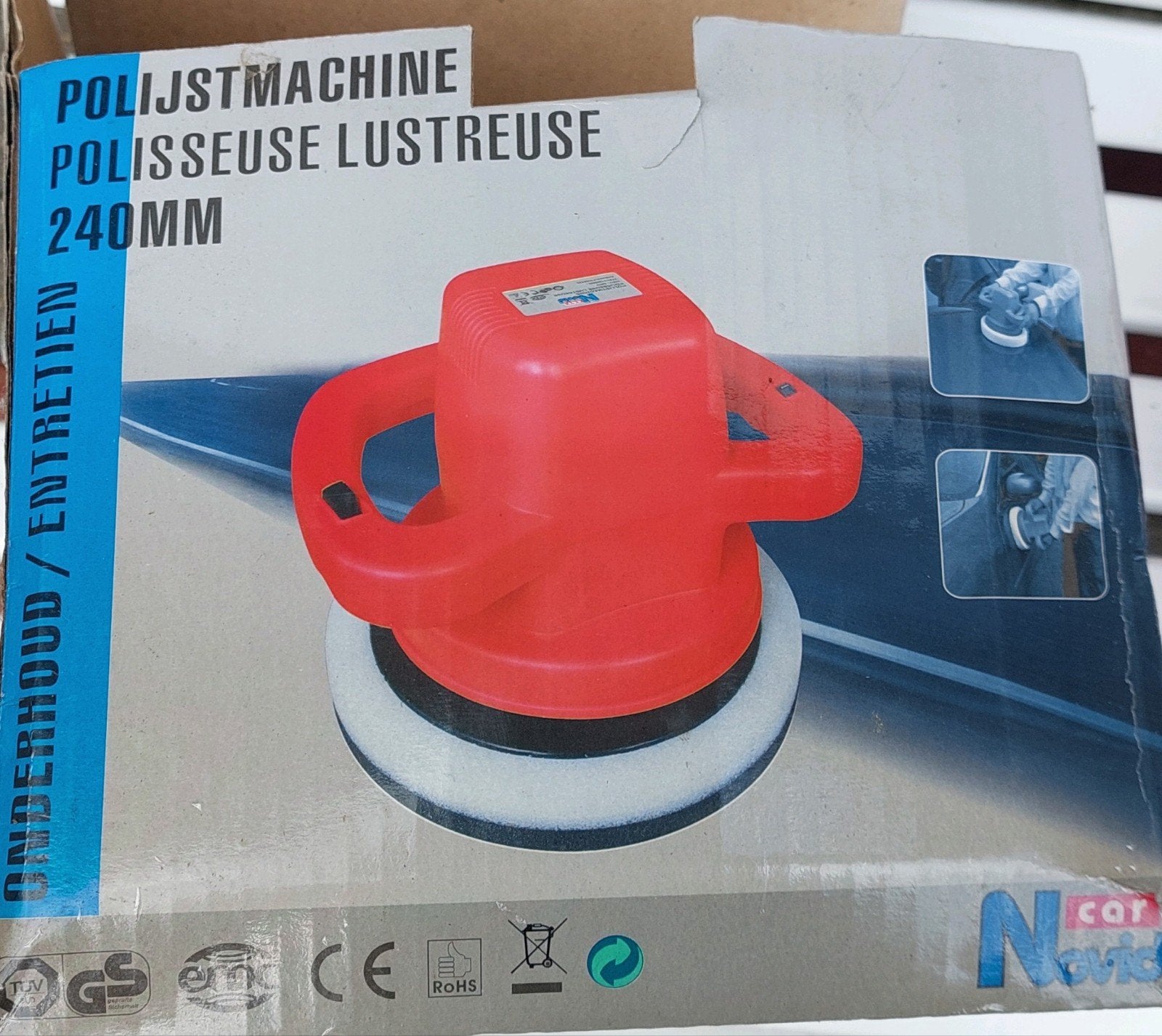Auto polijstmachine, Ophalen of Verzenden, Nieuw, Minder dan 600 watt, Overige typen