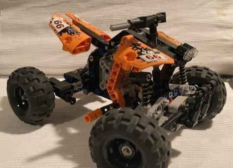 Lego Quad Bike 9392, Compleet, Lego, Ophalen of Verzenden, Zo goed als nieuw