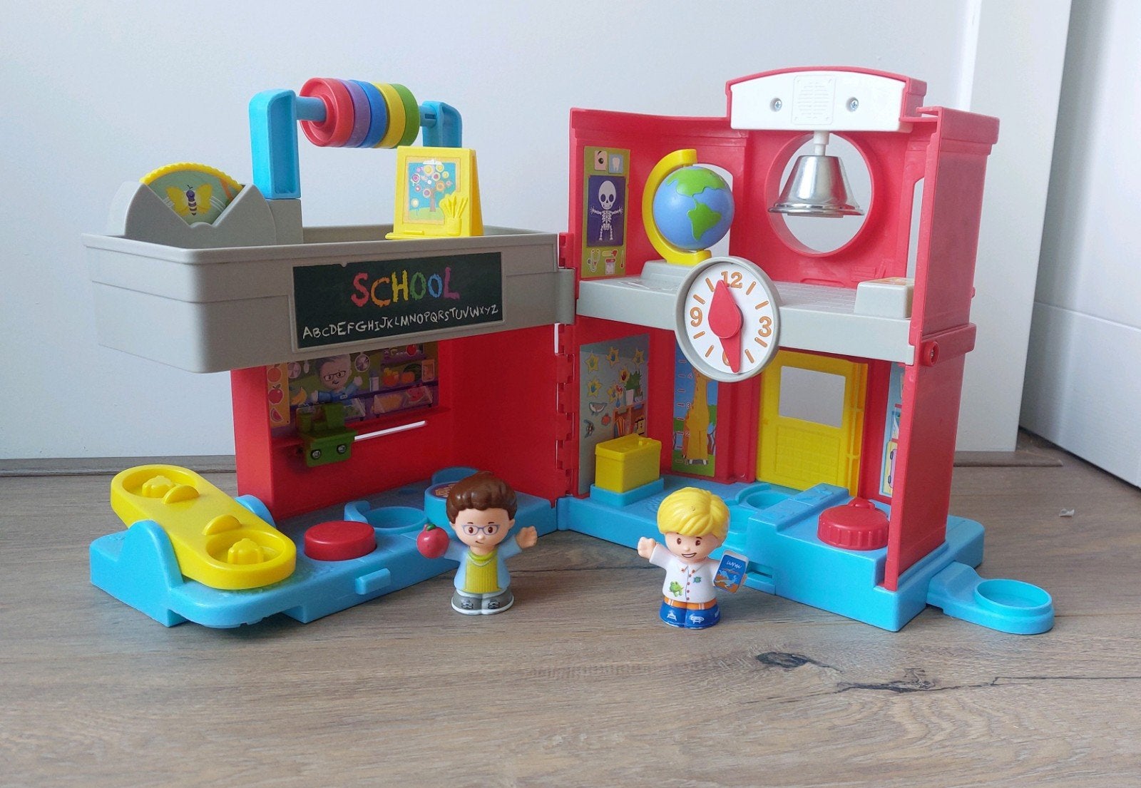 Fisherprice schooltje, Ophalen, Gebruikt, Speelset, Met geluid