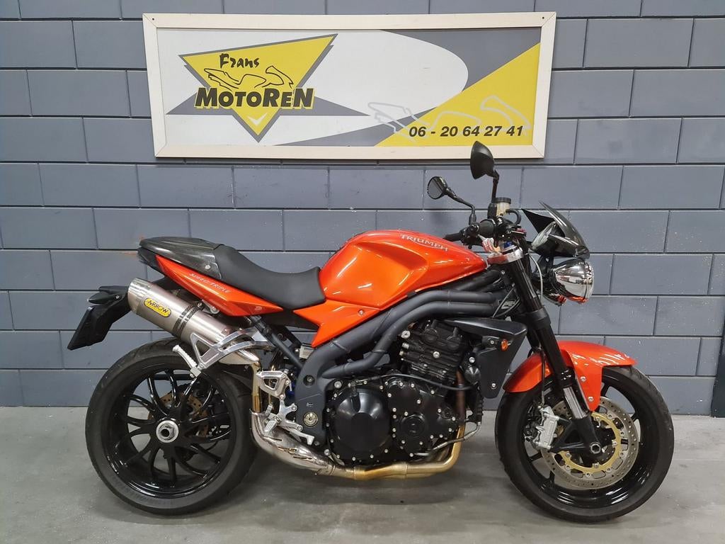 TRIUMPH SPEED TRIPLE 1050 bj 2011 met arrow uitlaten, Motoren, Motoren | Schademotoren, Onbekend, Onbekend, TRIUMPH, Naked bike