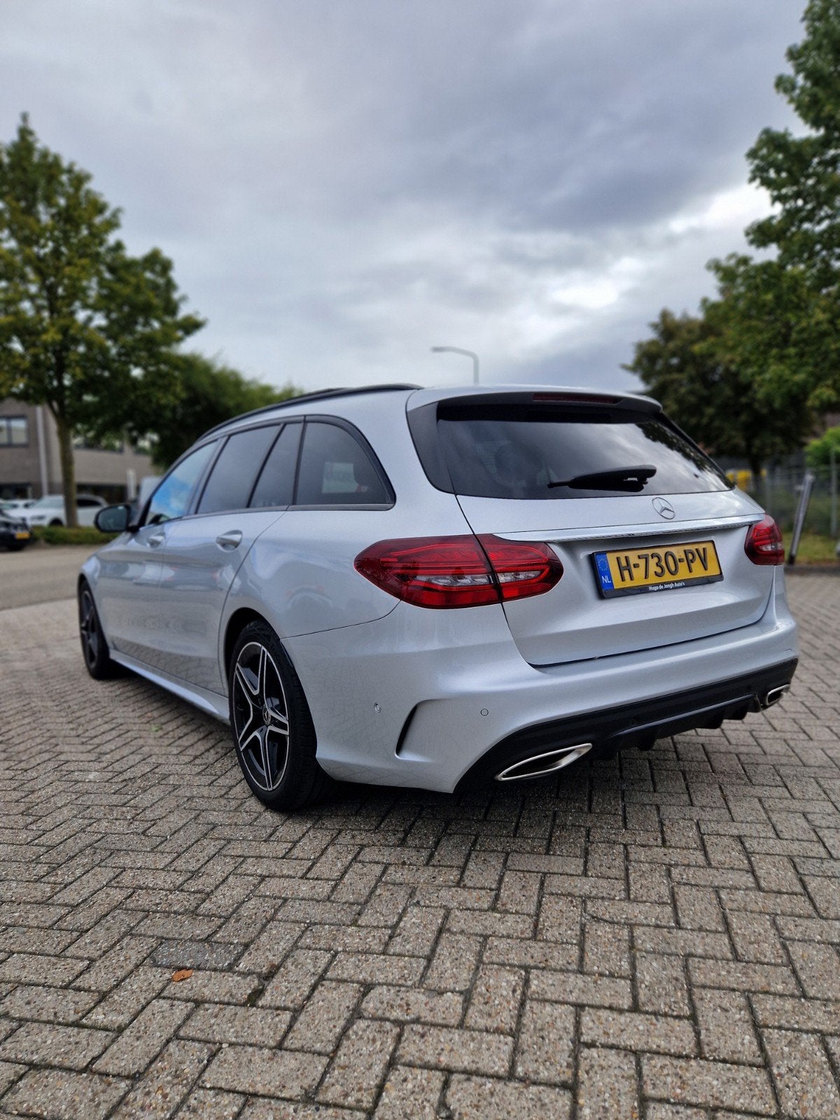 Foto 4 van Mercedes-Benz C-Klasse C180 156pk 9G-TRONIC 2020 Grijs