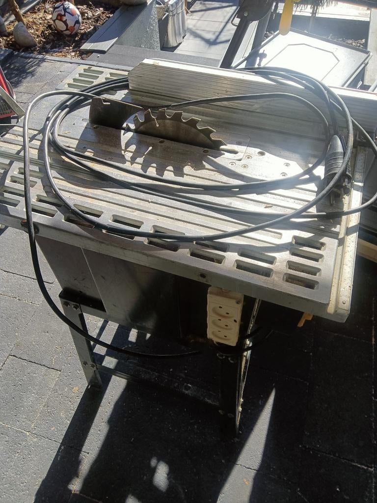 Zaagtafel, Doe-het-zelf en Verbouw, Werkbanken, Ophalen, Gebruikt