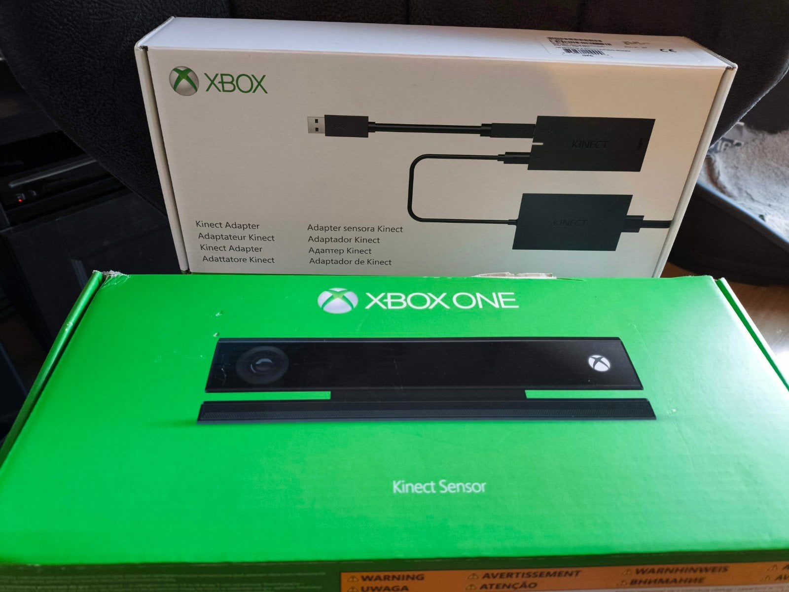 Kinect Sensor met Adapter voor Xbox One - Zo goed als nieuw, Spelcomputers en Games, Ophalen of Verzenden, Zo goed als nieuw, Kinect