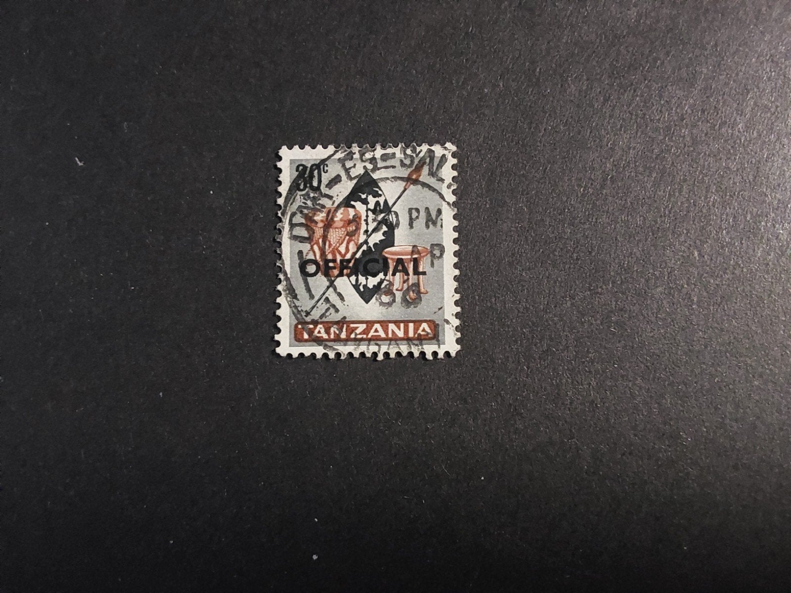 Tanzania, SG O13, Verzenden, Gestempeld