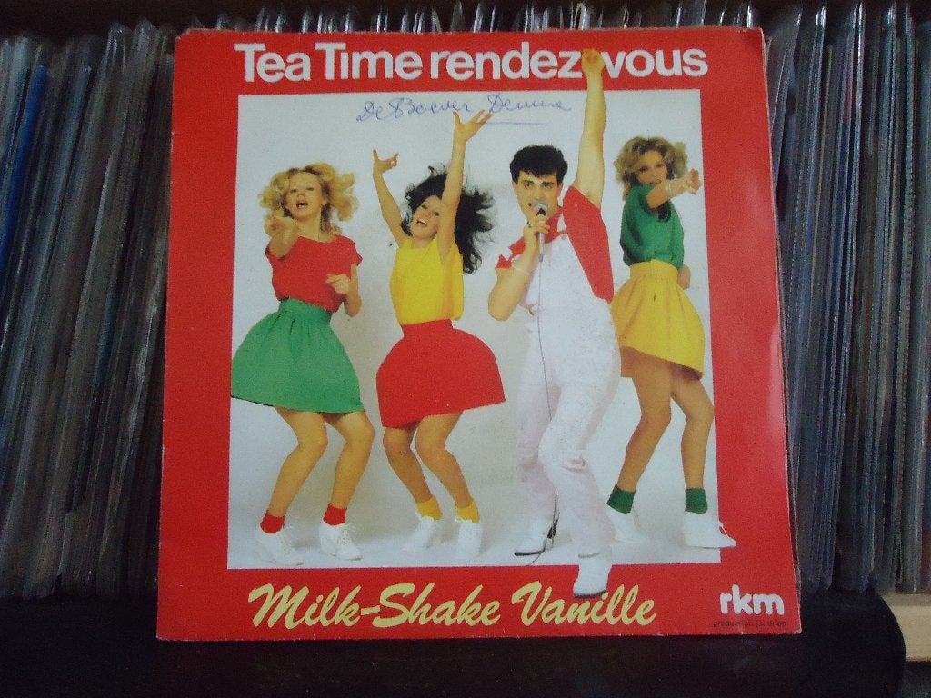 7" Single Milk-shake Vanille - Tea Time Rendez-vous (Wap Doo, Gebruikt, 7 inch, Ophalen of Verzenden, Pop