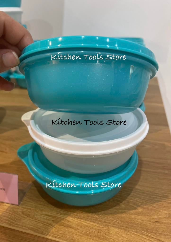 Tupperware Ruimteschaaltjes 300ml glitters set los ruimtekom, Ophalen of Verzenden, Nieuw, Wit, Bak of Kom