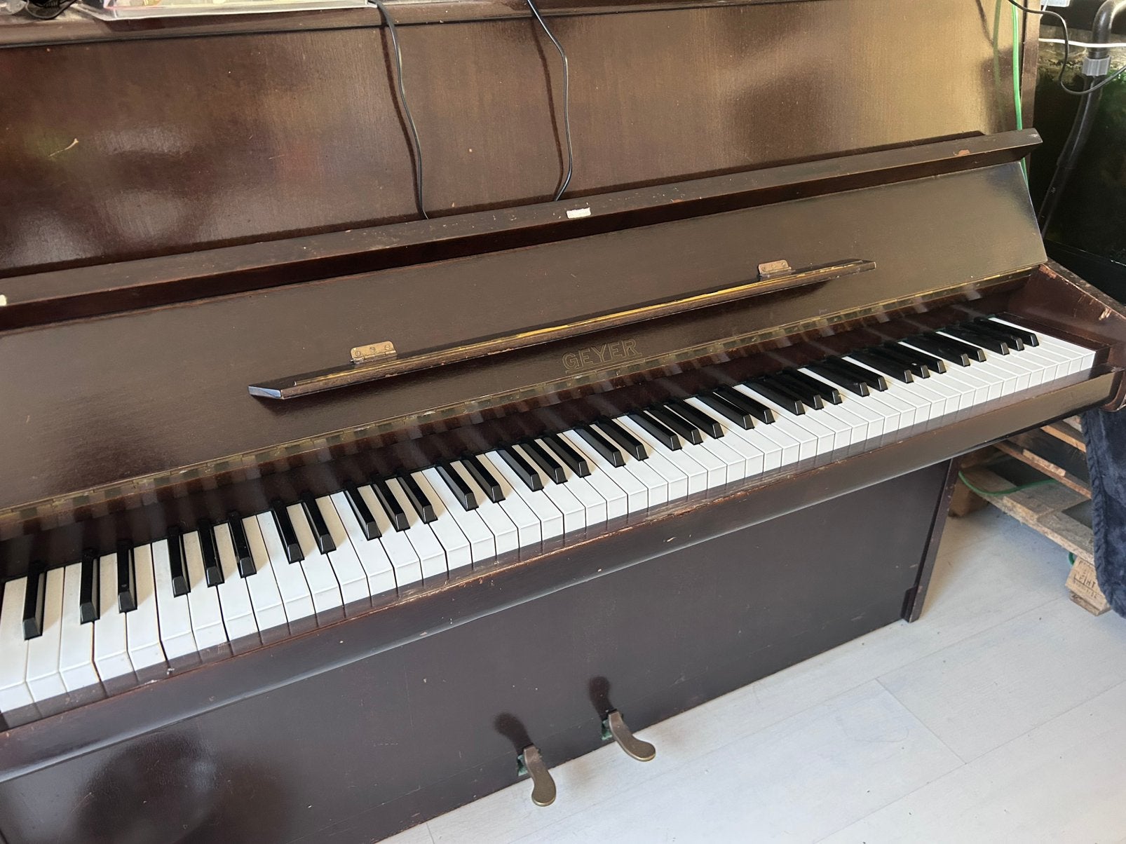 Piano, Muziek en Instrumenten, Piano's, Ophalen, Zo goed als nieuw