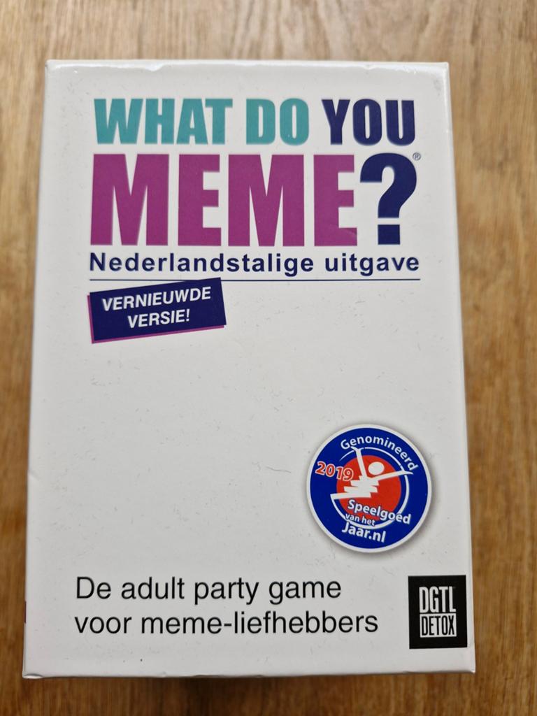 What Do You Meme? Nederlandse editie - Vernieuwde Versie, Ophalen of Verzenden