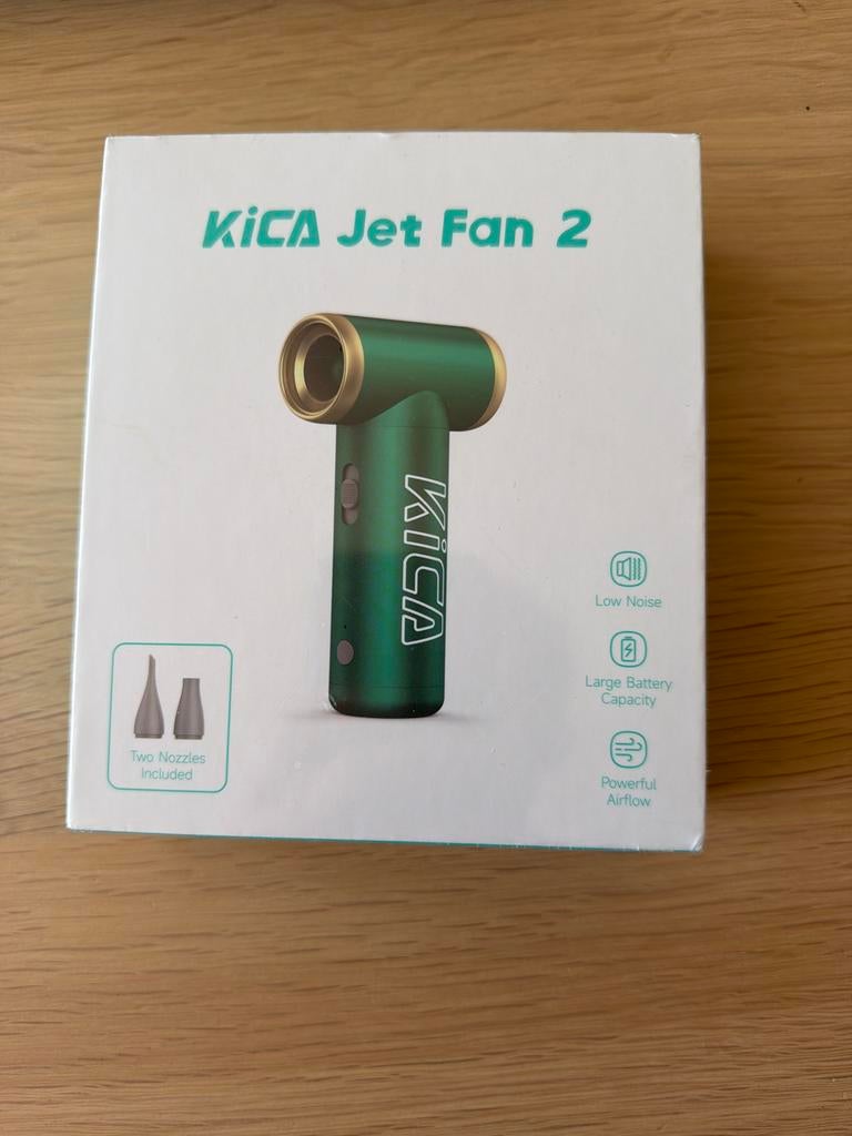 KICA Jet Fan 2 - Krachtige en Stille Ventilator, Ophalen of Verzenden, Nieuw, Overige