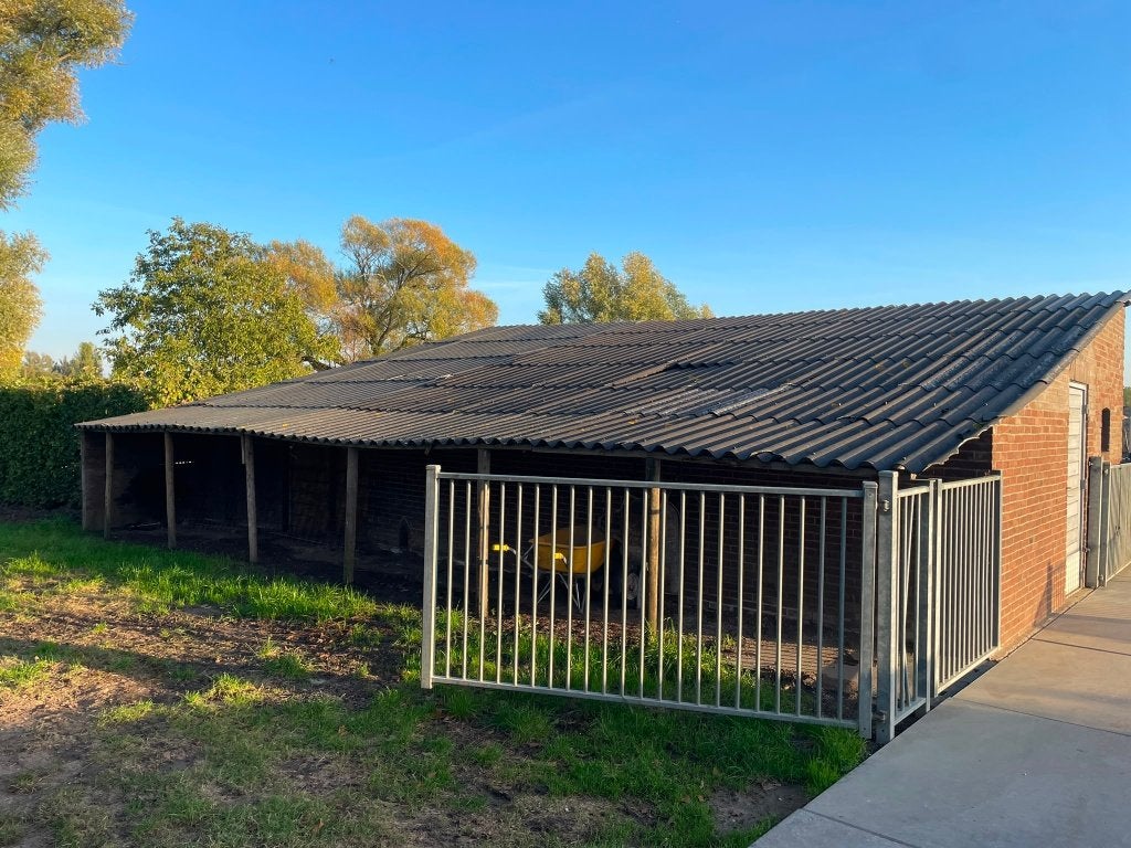 Golfplaten dak panelen asbestvrij 55 stuks, Ophalen, Overige materialen, Gebruikt, Zwart