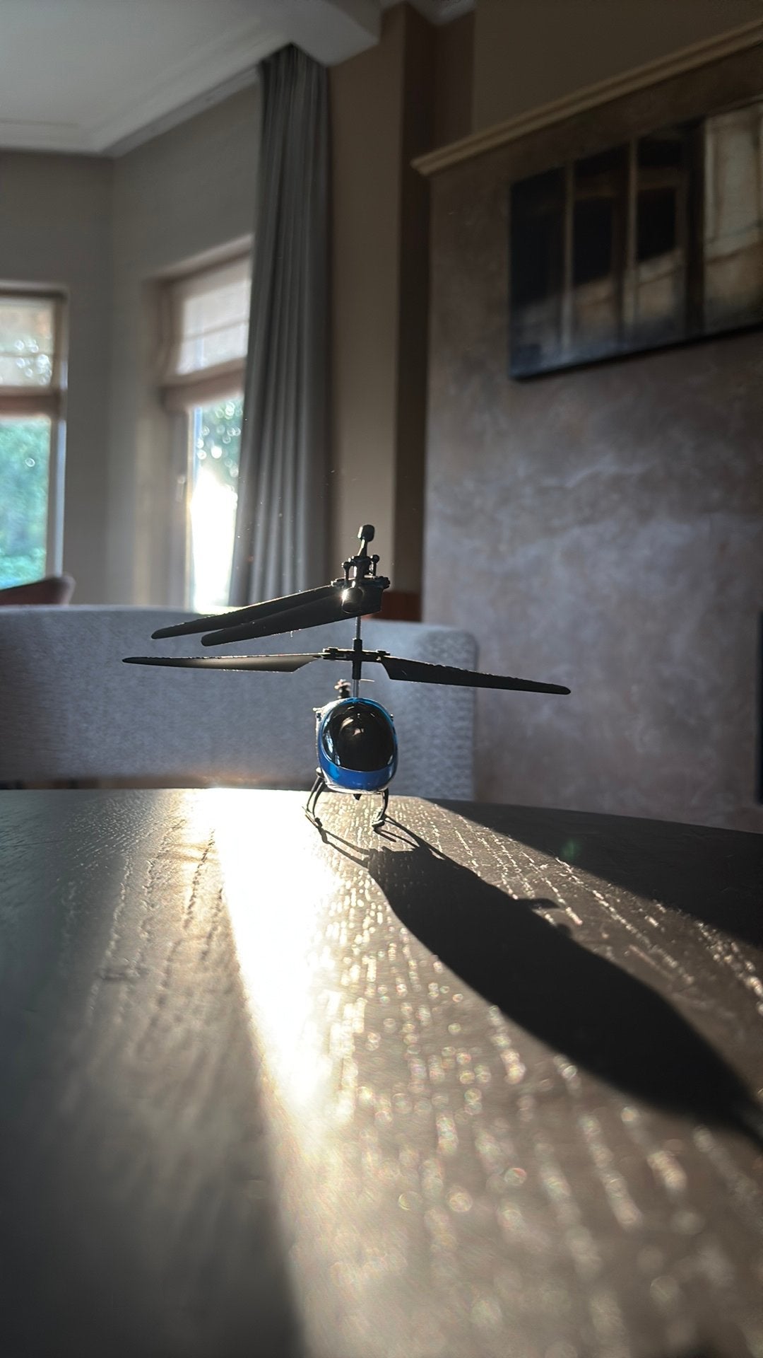 Rc helikopter, Ophalen of Verzenden, Zo goed als nieuw