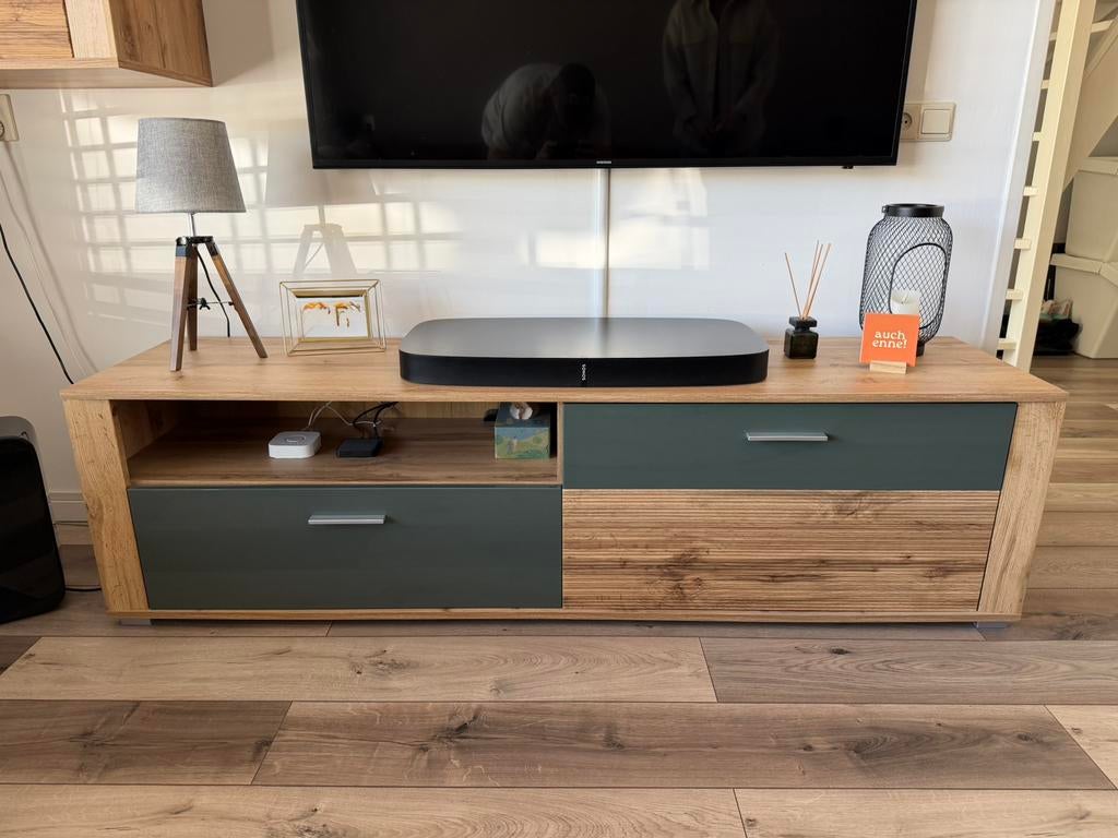 Woonkamer meubel set! Dressoir, tv meubel, hangkast., Huis en Inrichting, Kasten | Televisiemeubels, Ophalen, Zo goed als nieuw
