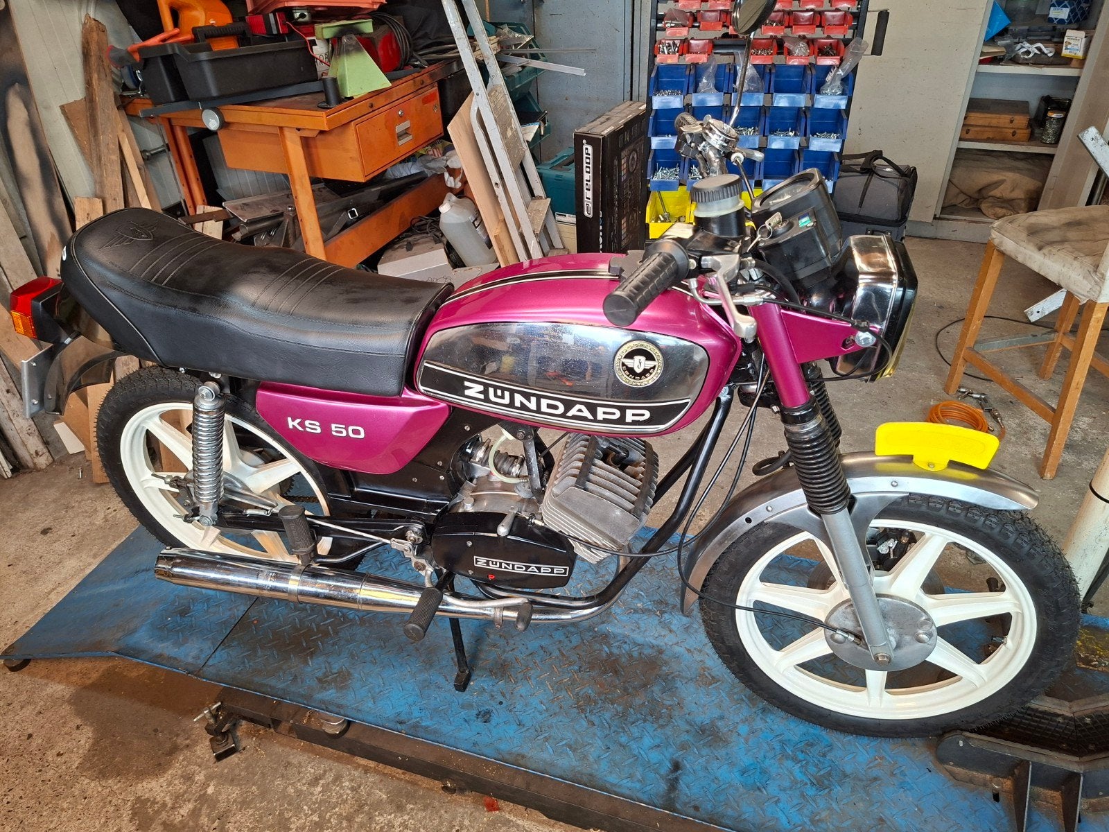 Zundapp KS 50 - Klassieke Bromfiets in Topconditie, Ophalen, Maximaal 45 km/u, KS50, Zo goed als nieuw