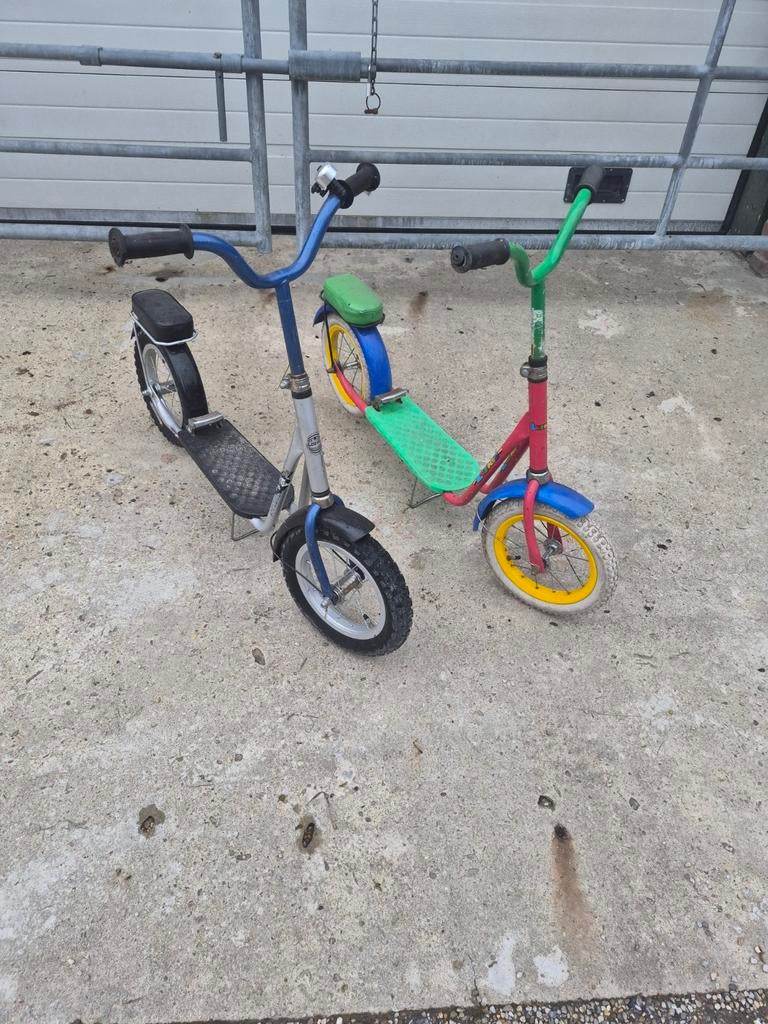 2 Loekie kinder stepjes / autopedden, Fietsen en Brommers, Steps, Ophalen, Gebruikt, Gewone step, Loekie