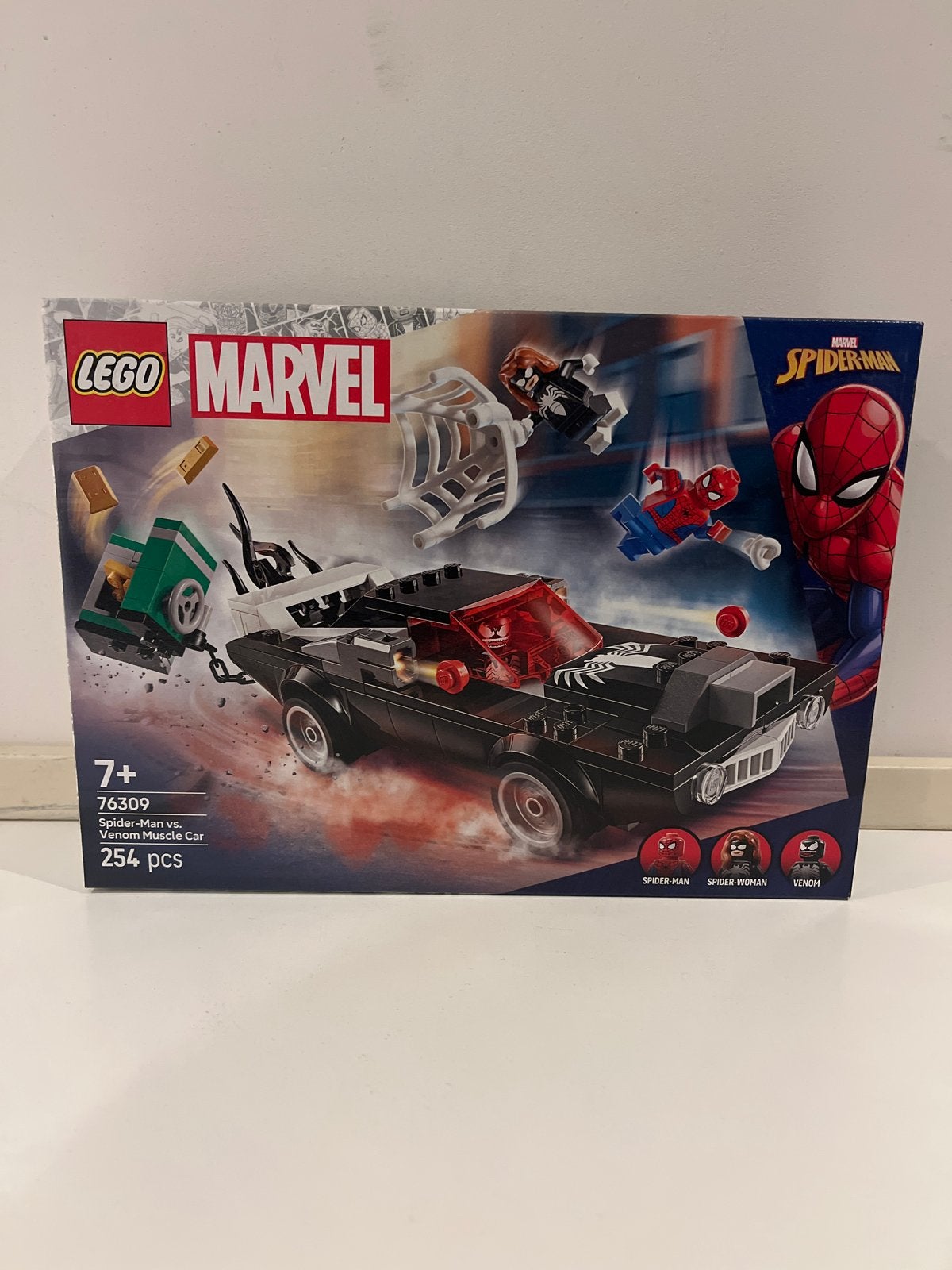 LEGO Marvel Spider-Man Venom Muscle Car 76309 Nieuw, Ophalen of Verzenden, Nieuw, Overige merken