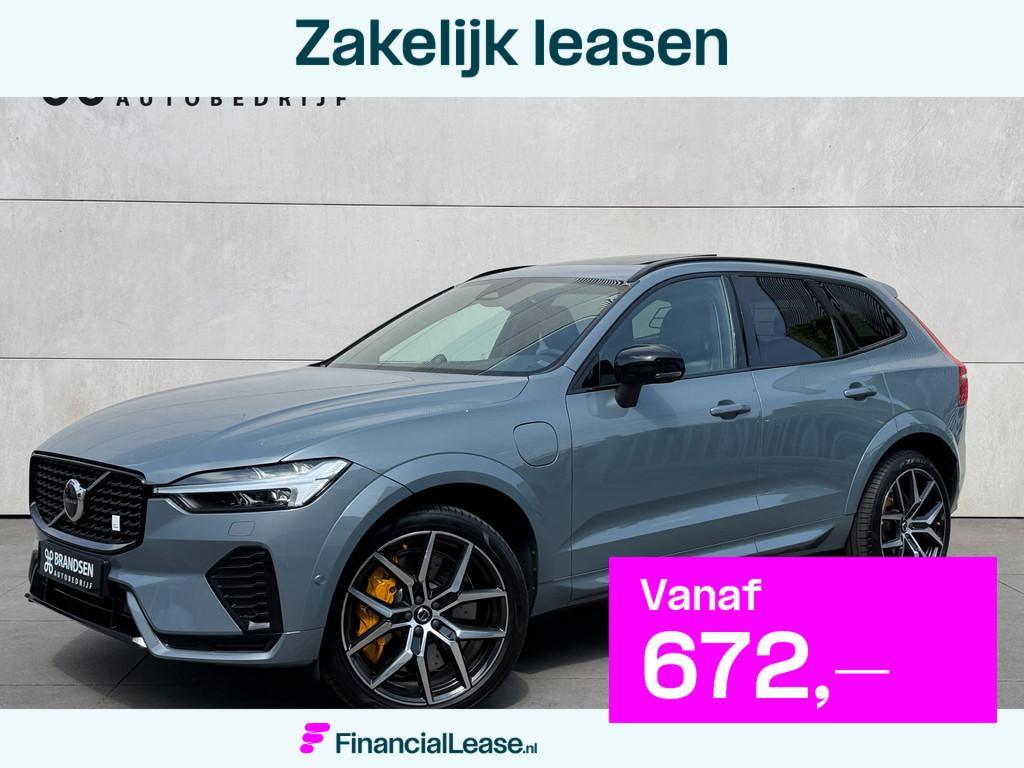 Volvo XC60 2.0 T8 AWD Polestar Engineered B&W-Pano-Keyless-T, Automaat, Automatische klimaatregeling, Gebruikt, Leder en Stof