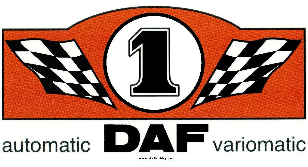 Automatic-DAF-Variomatic Bord of Vlag, Ophalen of Verzenden