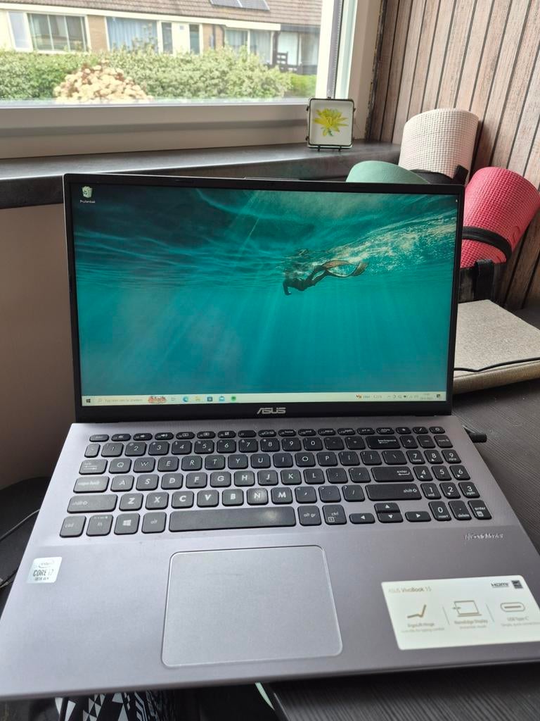ASUS VivoBook 15 - i7 - 256GB SSD - Windows 11, Computers en Software, Windows Laptops, Ophalen, Gebruikt, Intel i7, 8 GB