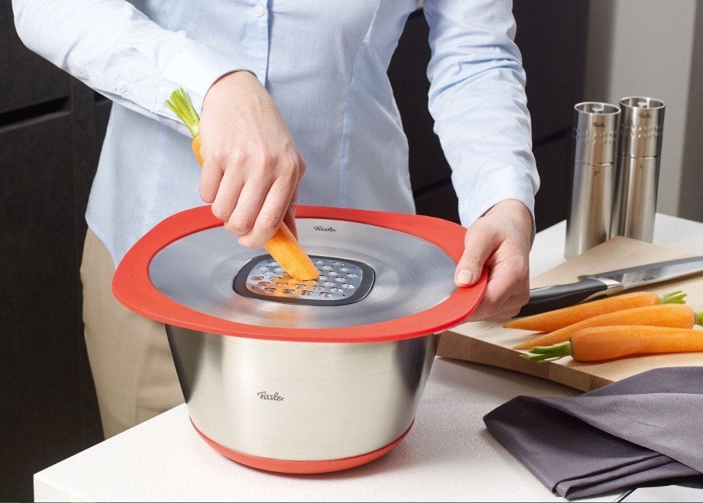 Nieuw | Fissler Q! Multitalent universeel deksel | OP=OP, Overige materialen, Met handvatten, Overige typen, Nieuw